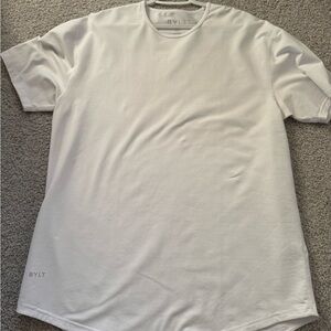 BYLT Men's White Shirt - Drop Cut Lux